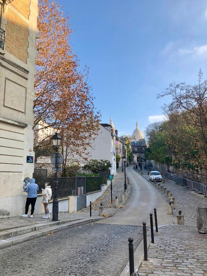Rare Appartement D'Architecte En Haut De Montmartre Париж Экстерьер фото