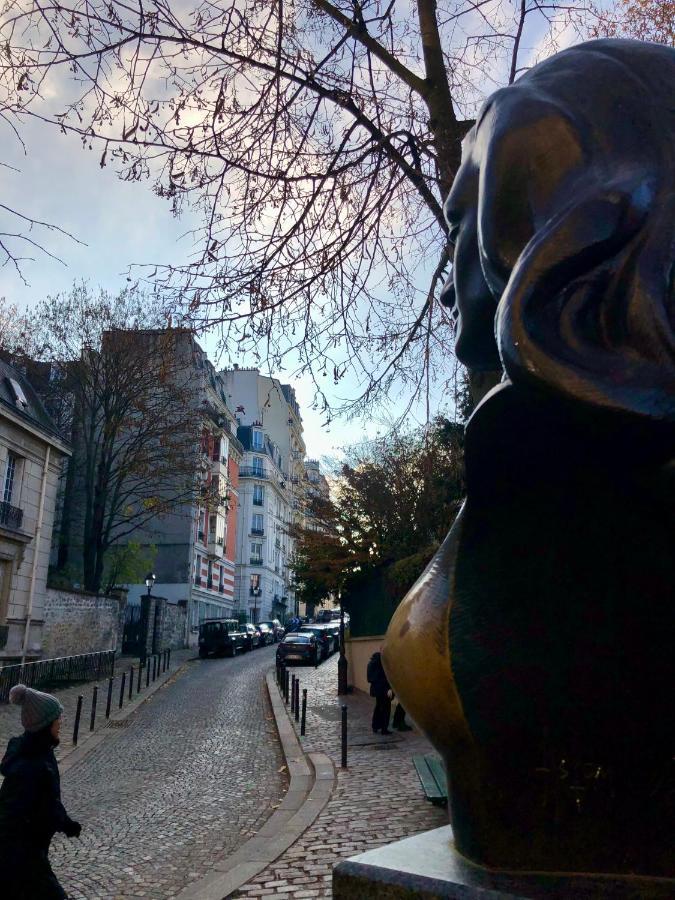 Rare Appartement D'Architecte En Haut De Montmartre Париж Экстерьер фото